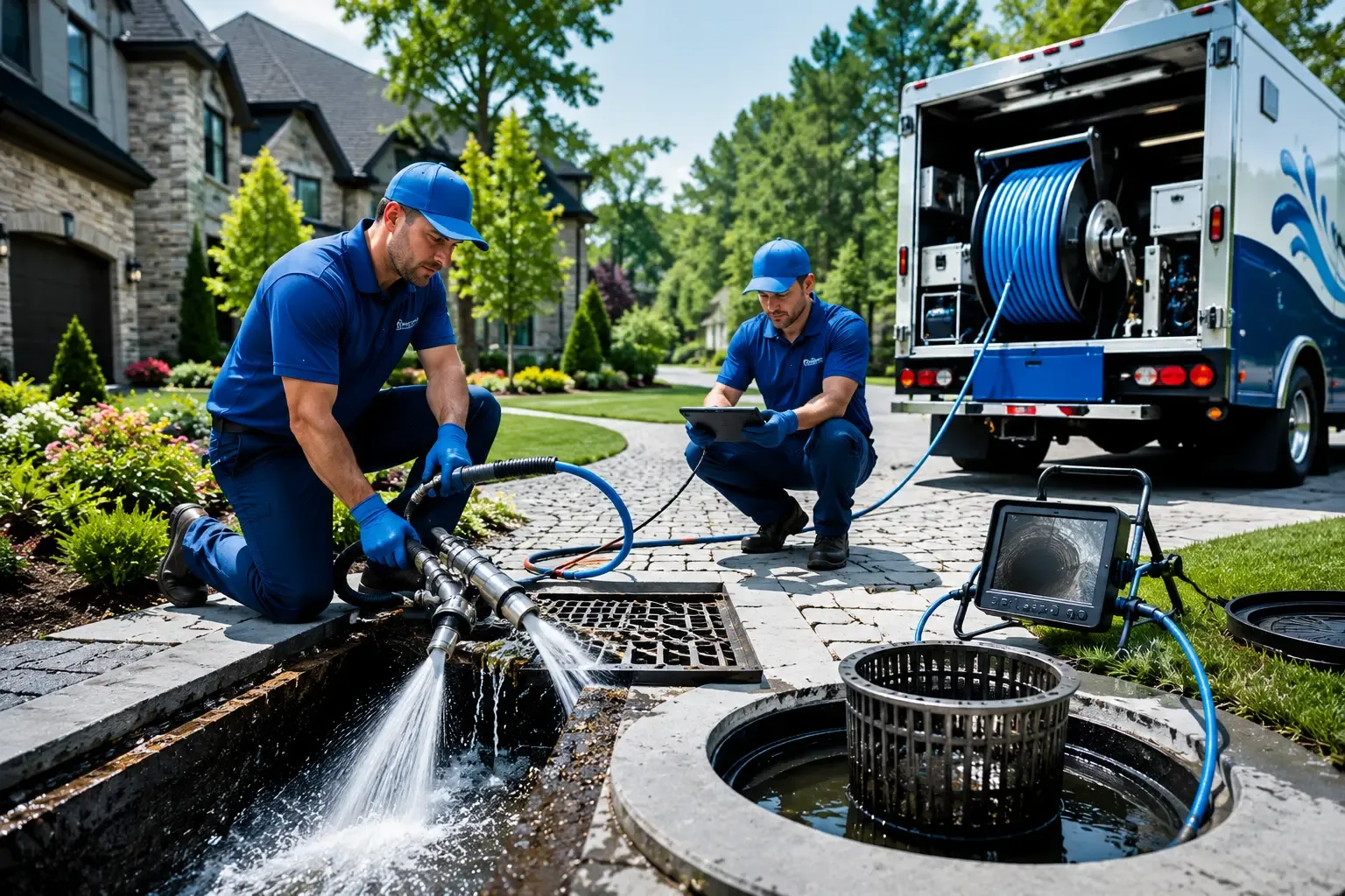 Local outdoor drain cleaning professionals in Hudson Falls, NY